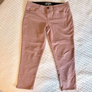 Size 16 Wit & Wisdom dusty rose pants